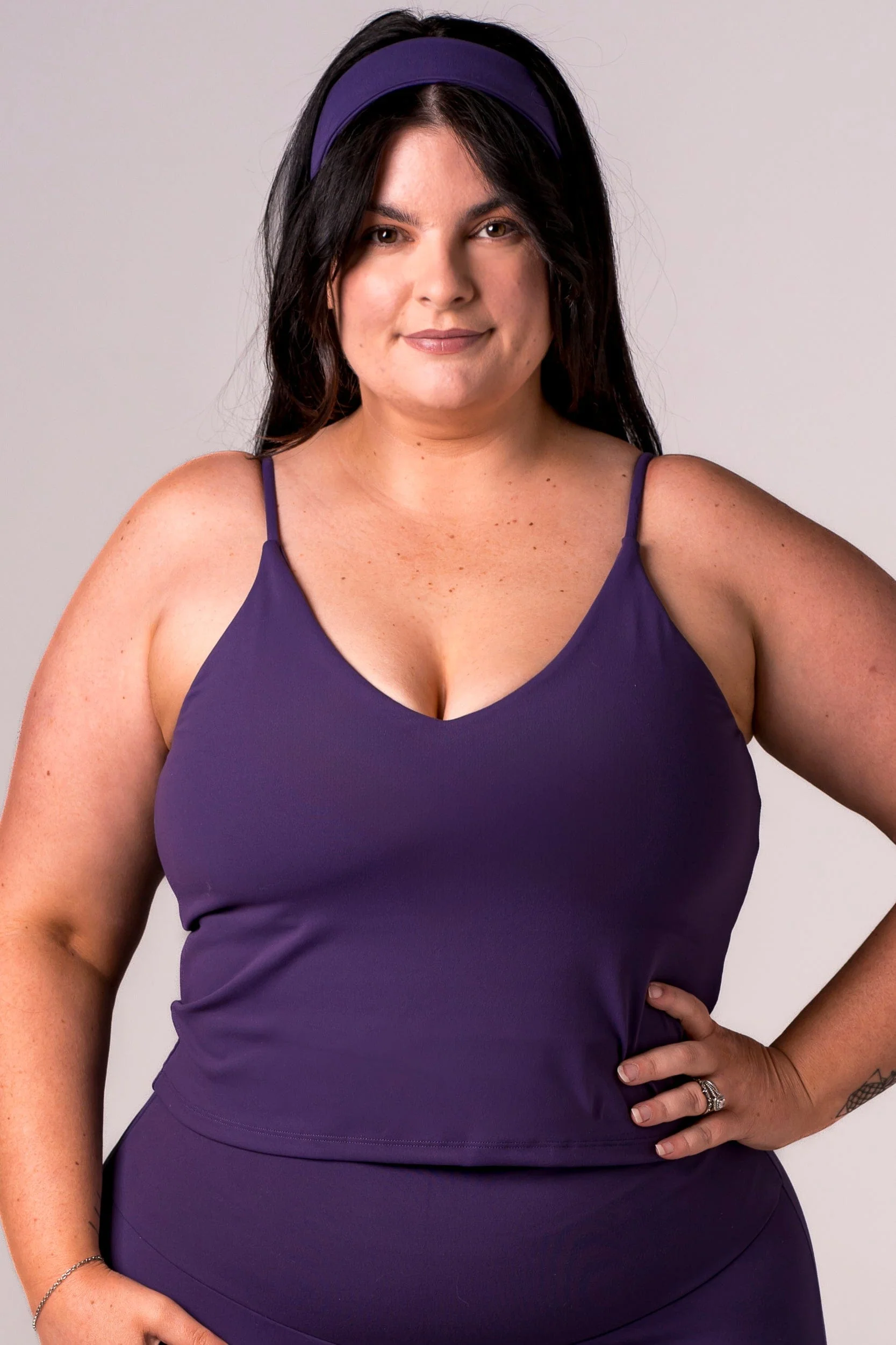 Amethyst Luxe Longline Crop - Image 4