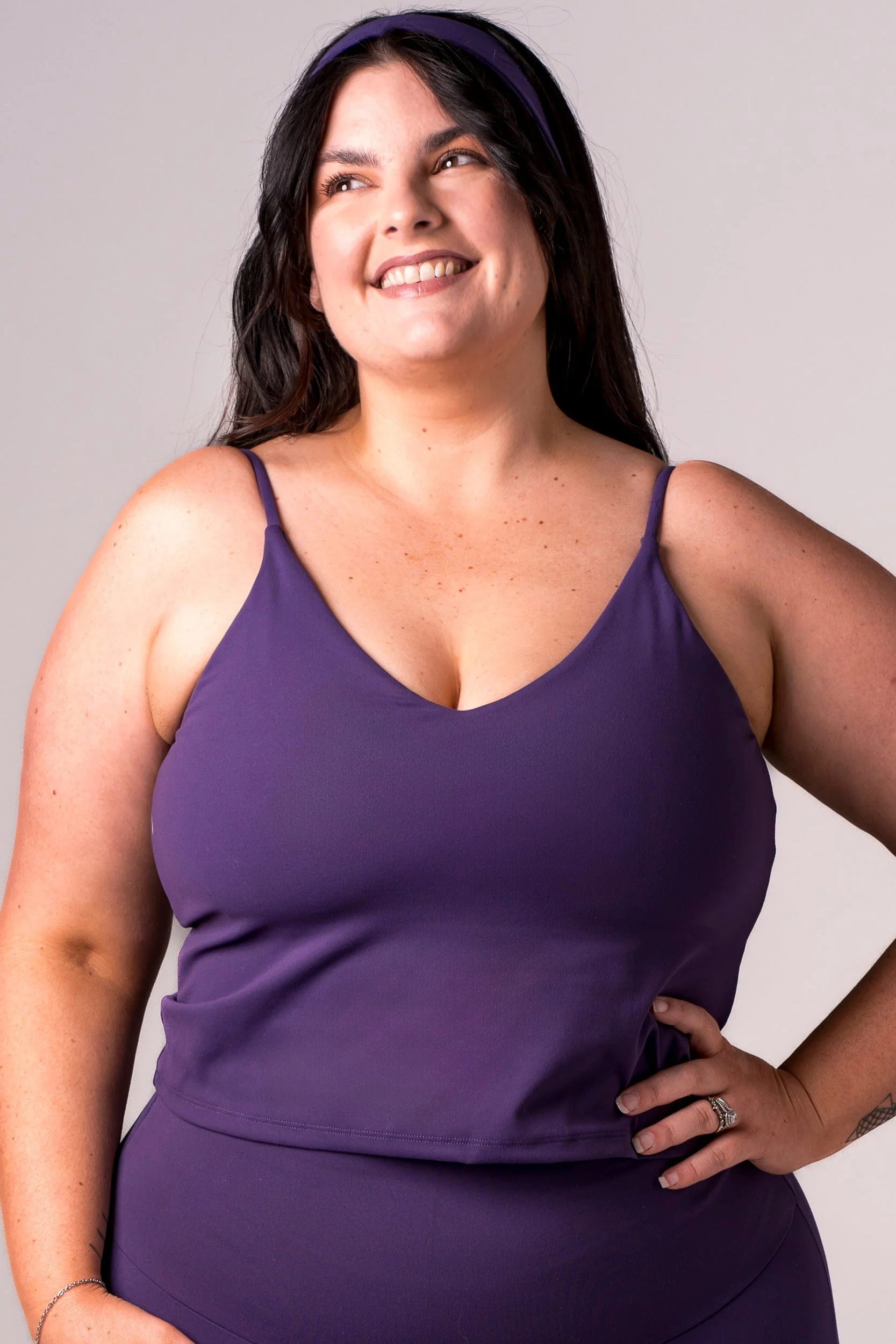 Amethyst Luxe Longline Crop - Image 7