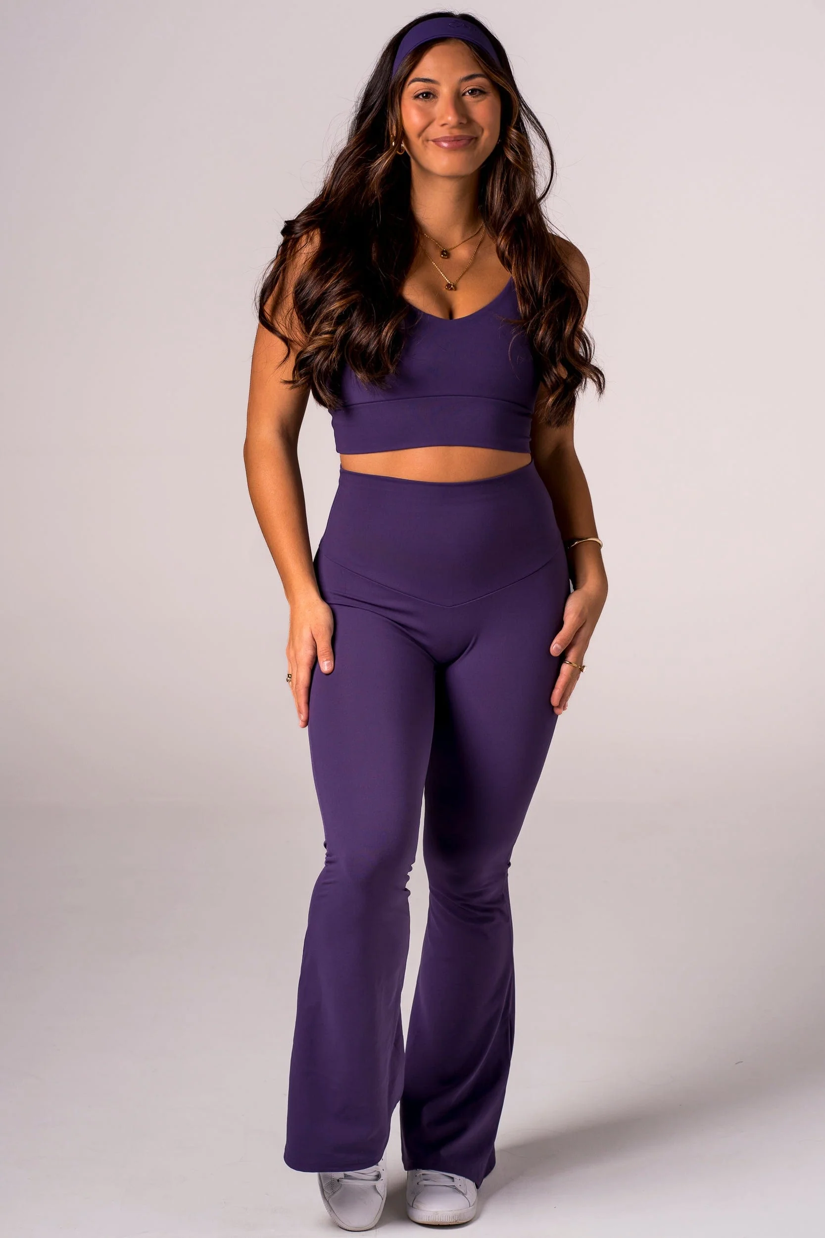 Amethyst Luxe Pocket Yoga Pants - Image 5