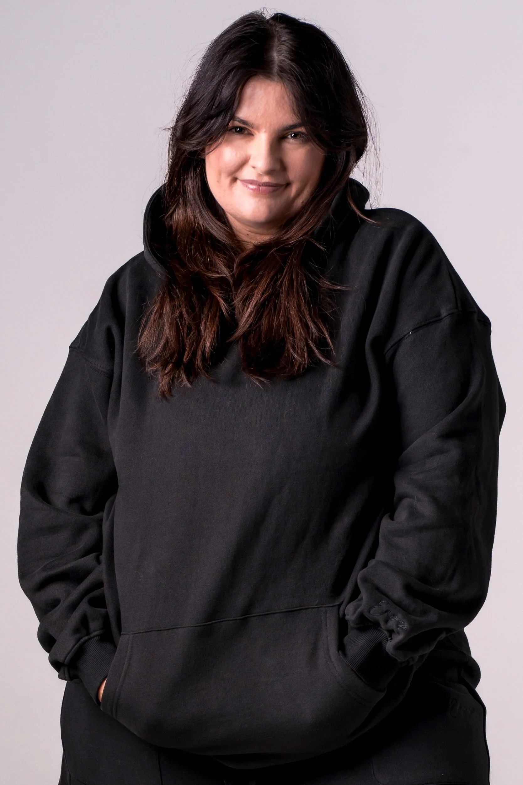 Black Basic Hoodie - Image 4