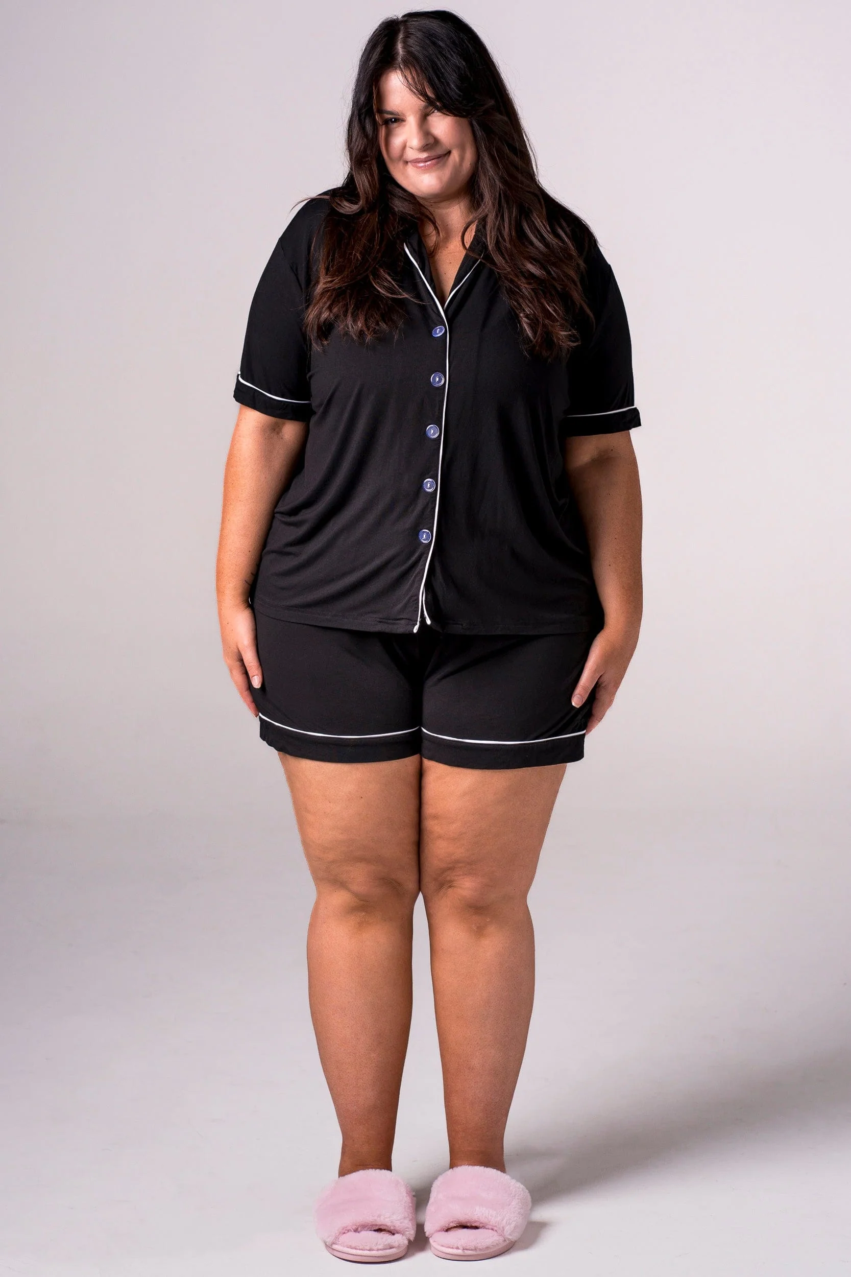 Black Bamboo Pyjama Set - Image 9