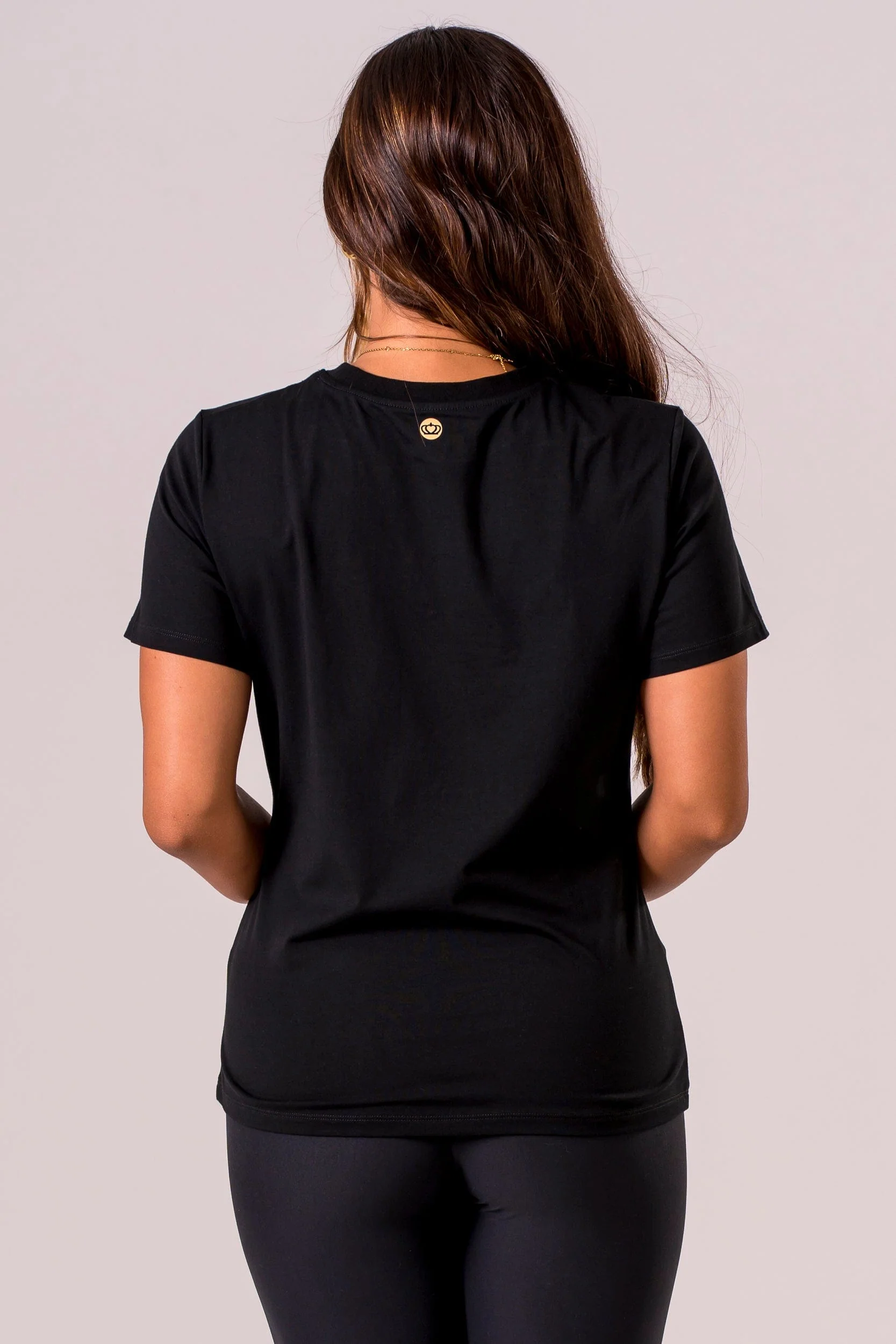 Black Basic Tee - Image 5