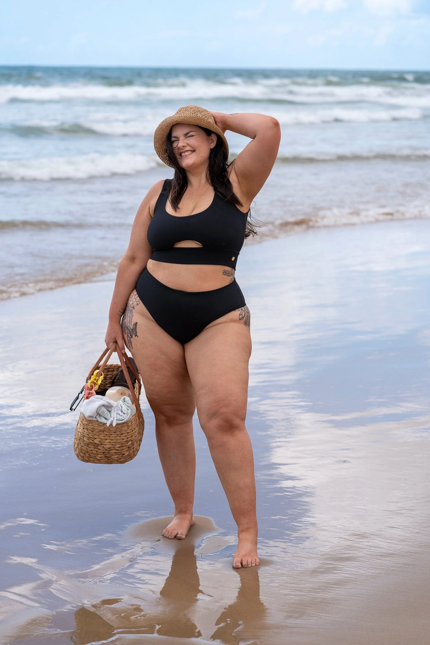 Black Brief Bikini Bottoms - Image 5