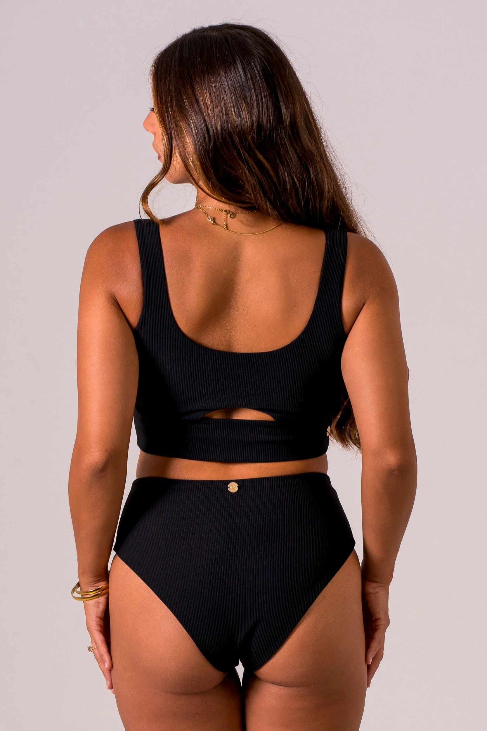 Black Brief Bikini Bottoms - Image 7