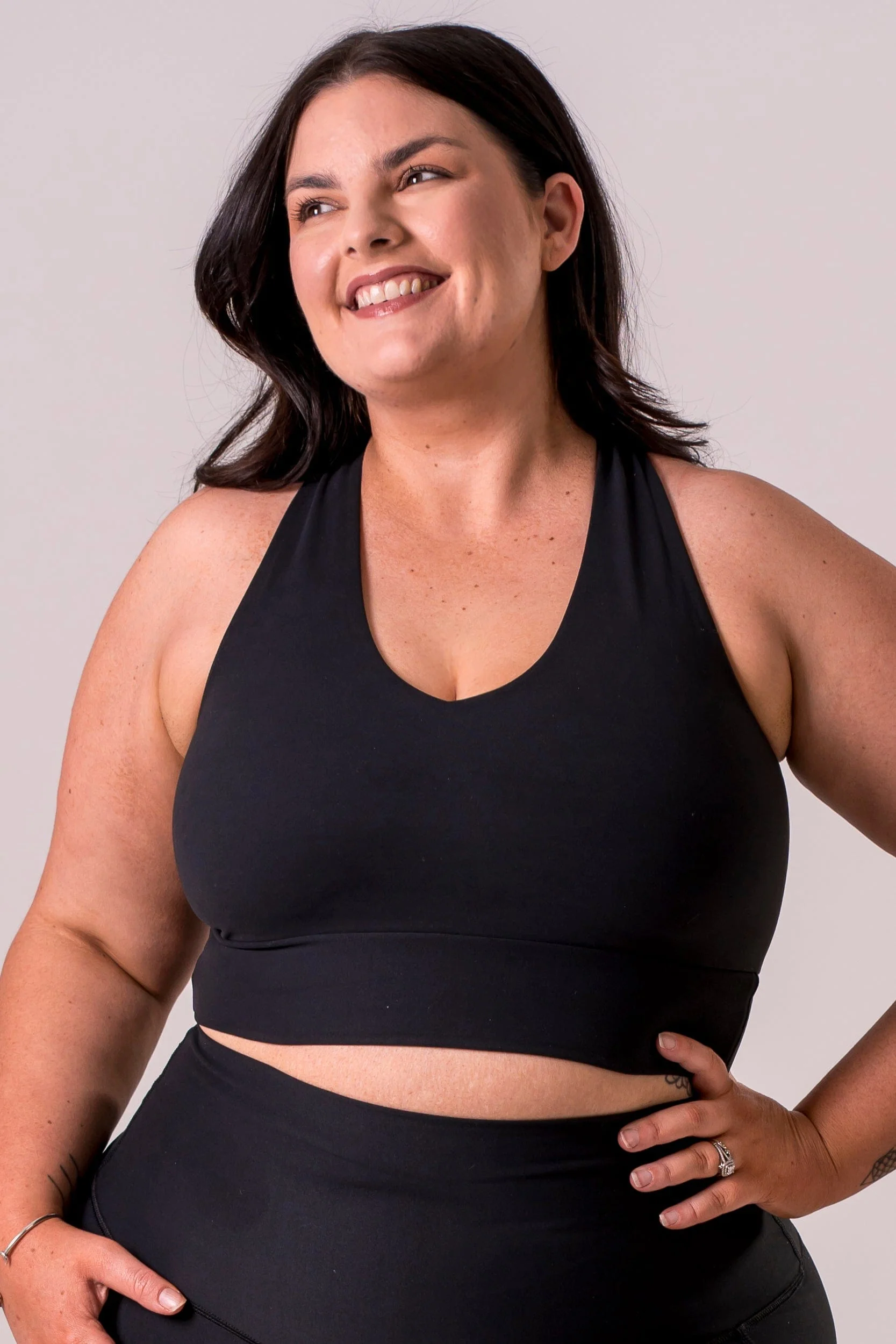 Black Dynamic Sports Crop - Image 3