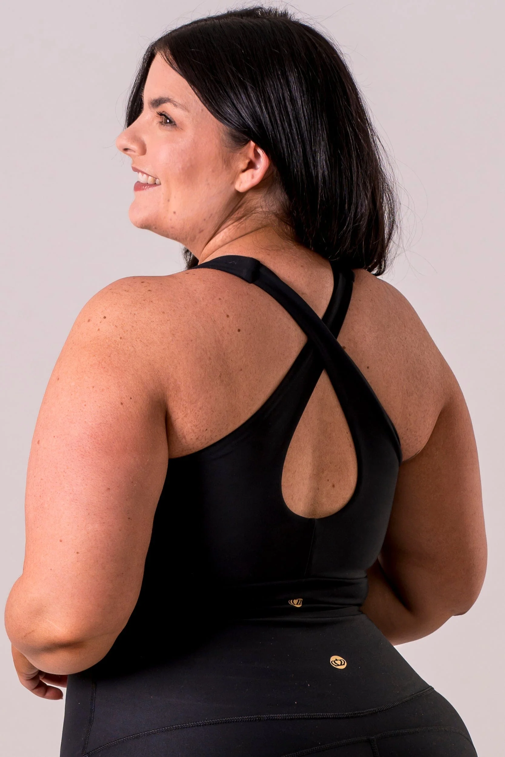 Black Dynamic Sports Crop - Image 4