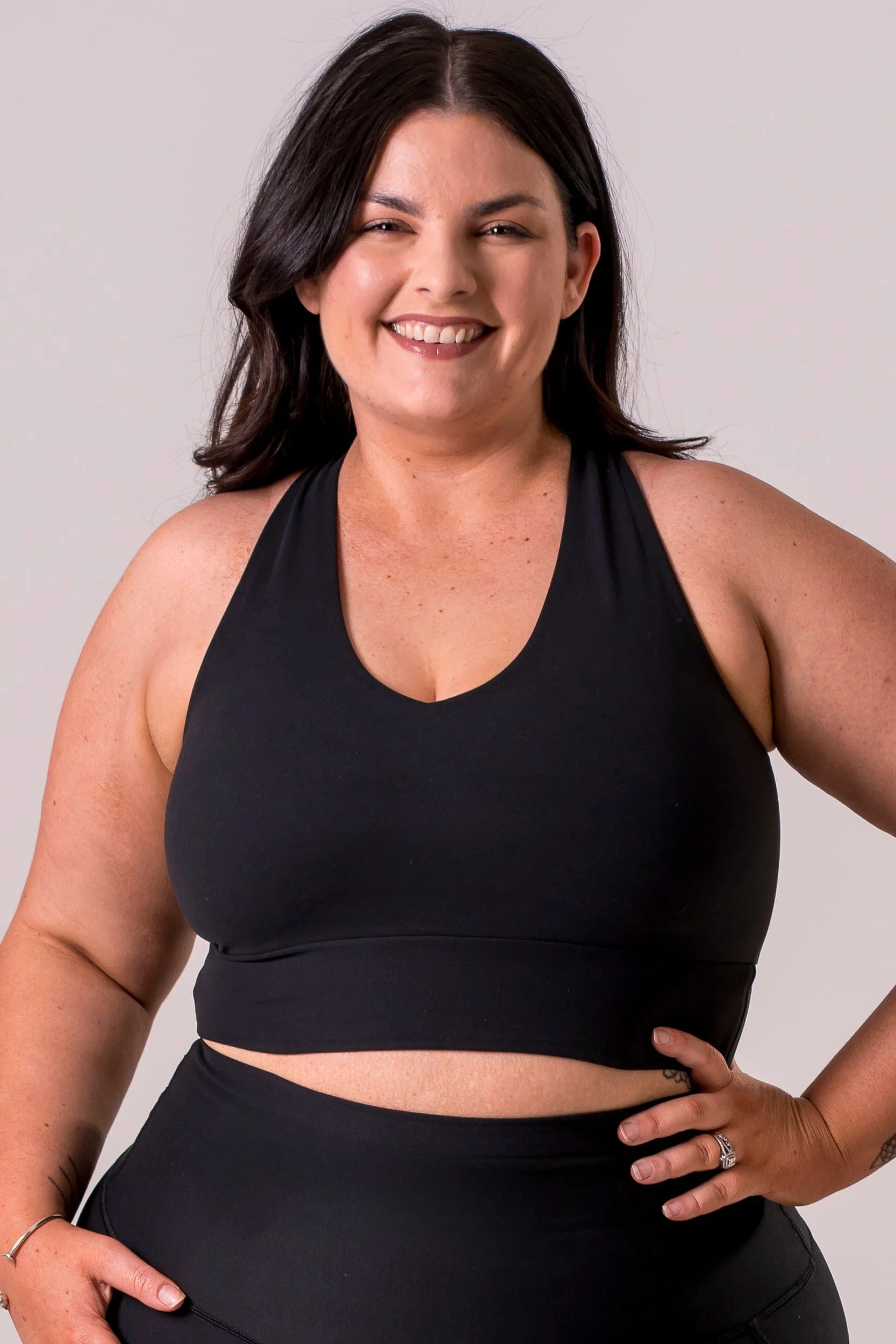 Black Dynamic Sports Crop - Image 5