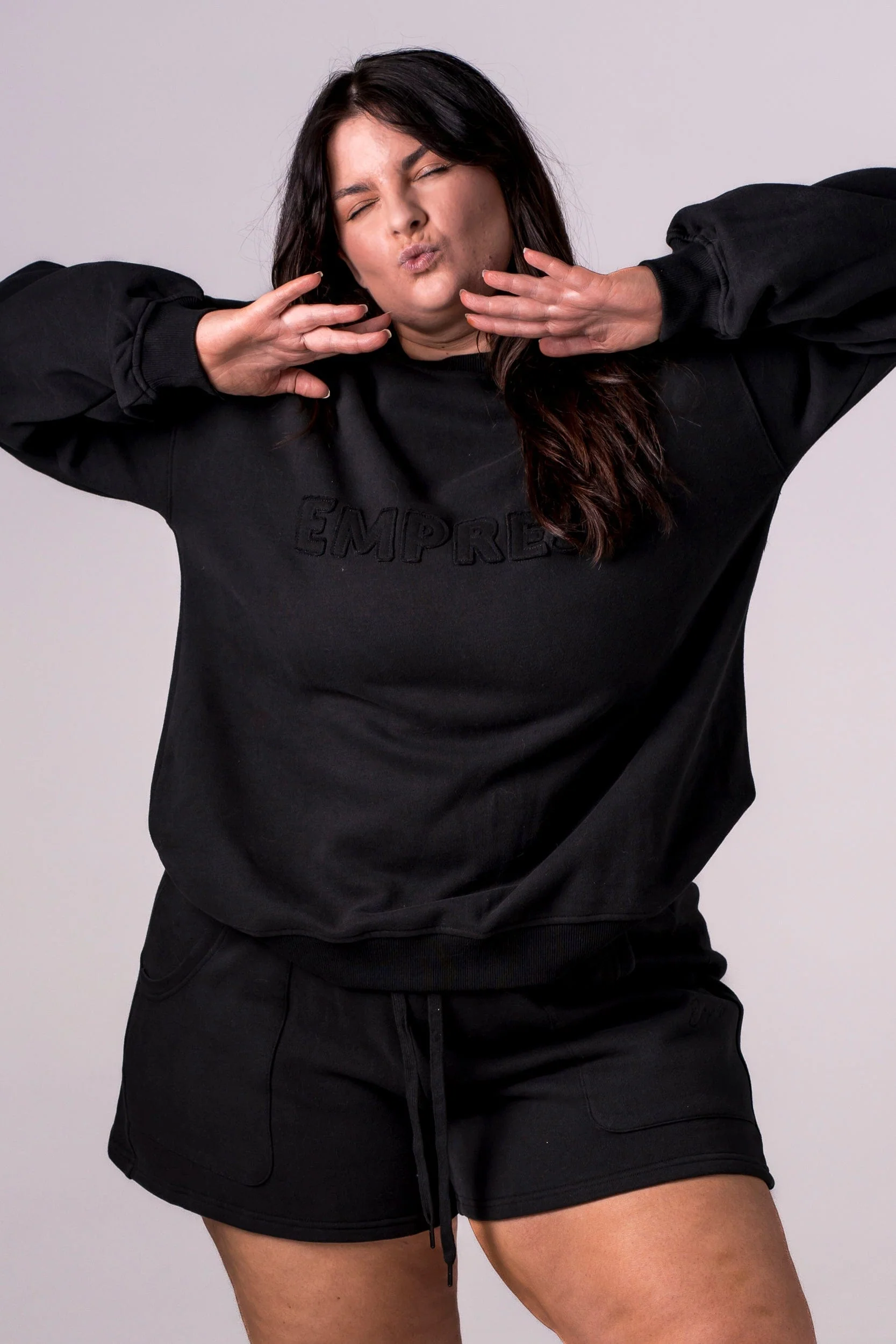 Empress Black Sweater - Image 4
