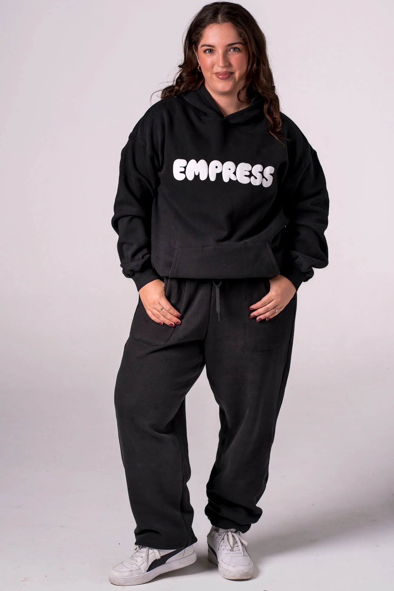 Bubble Black Hoodie - Image 8