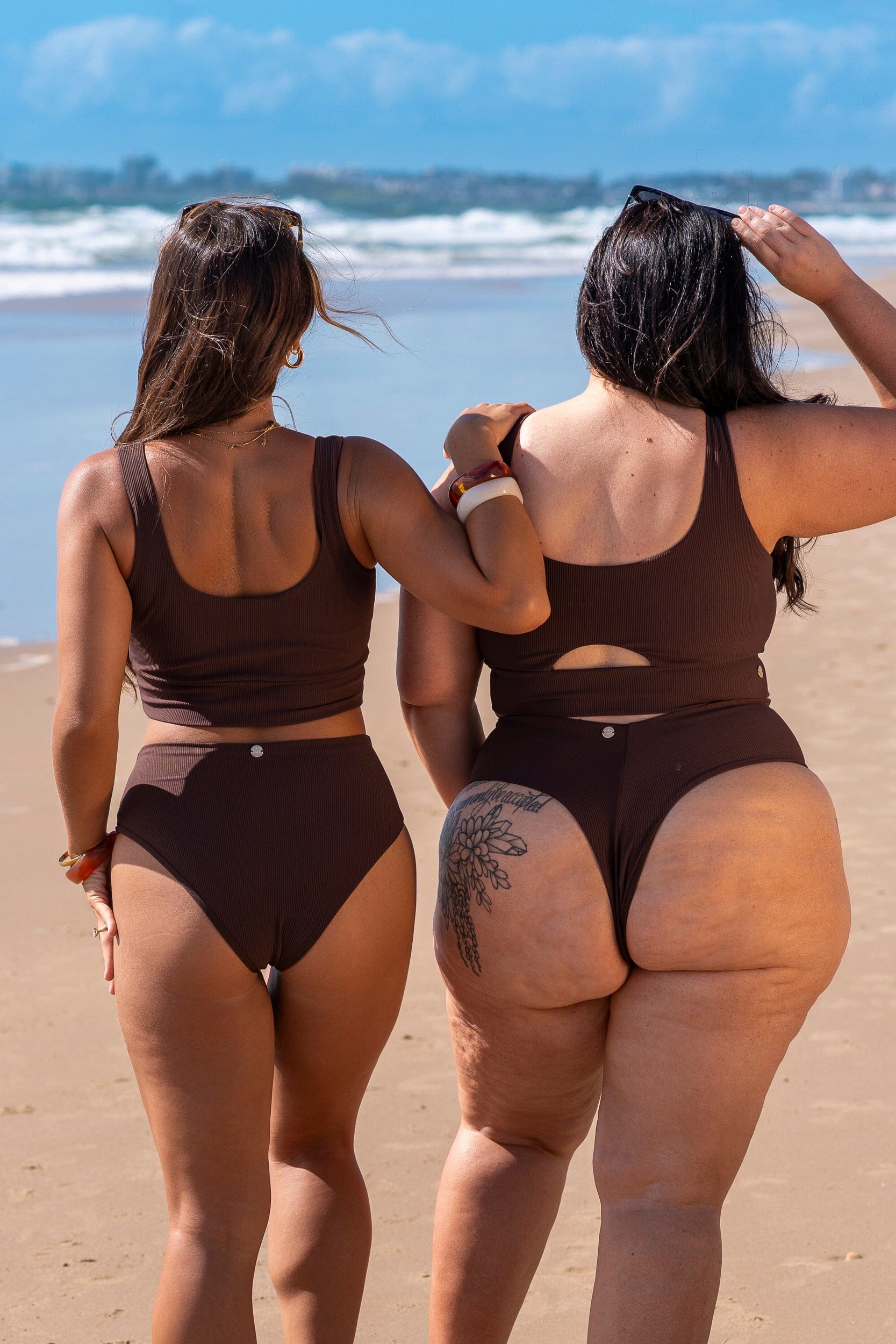 Espresso Reversible Bikini Top - Image 6