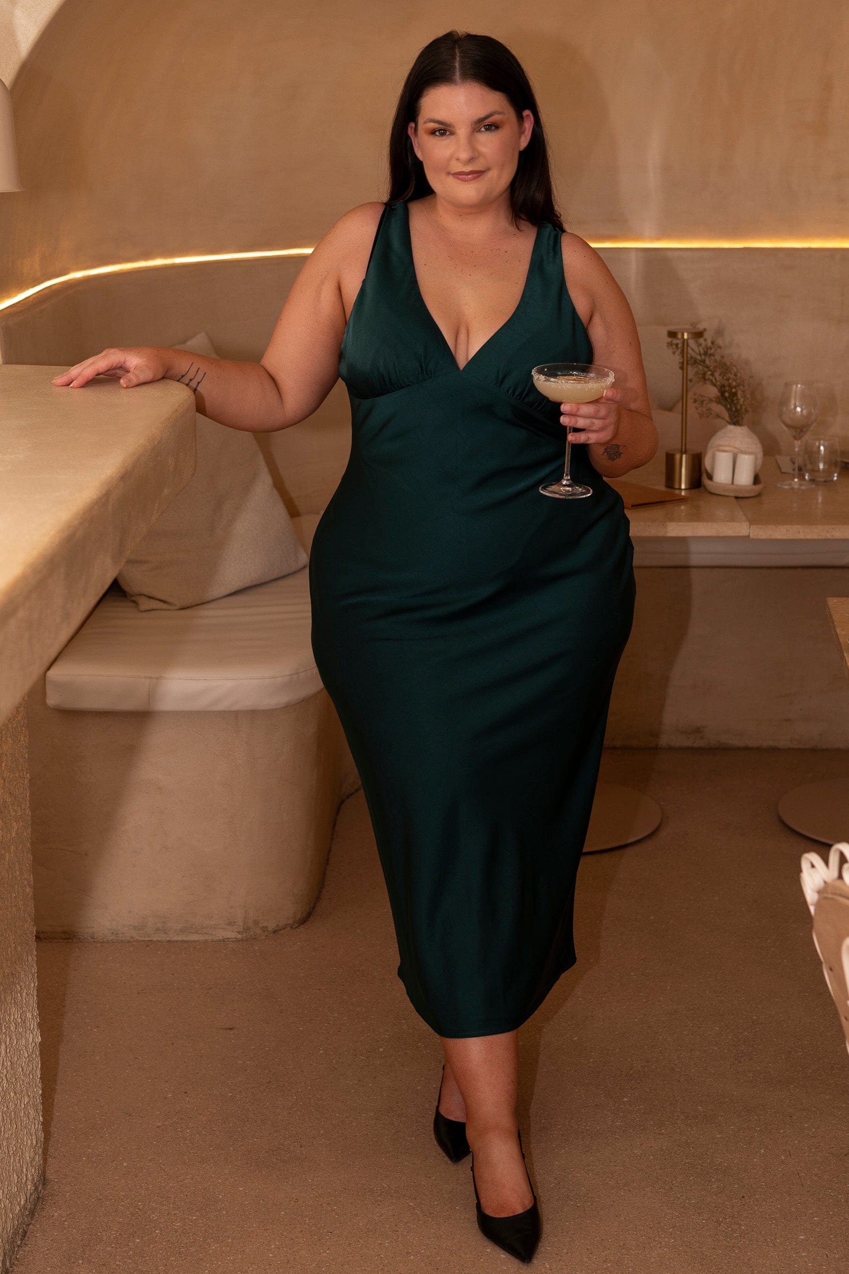 Margarita V Neck Dress - Image 5