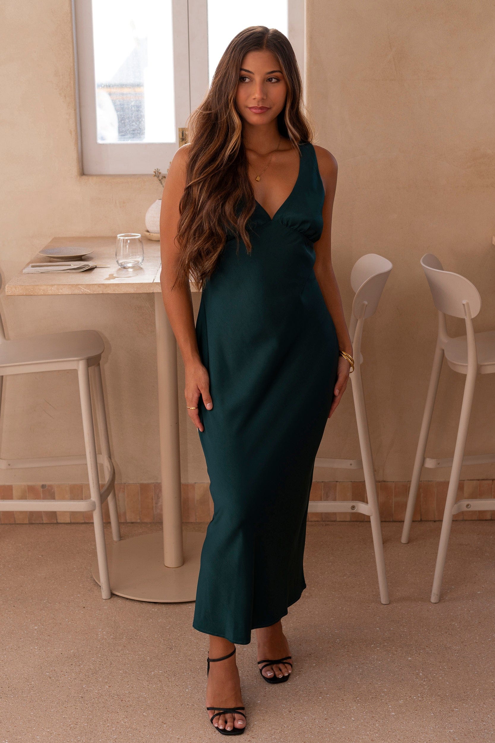 Margarita V Neck Dress - Image 7