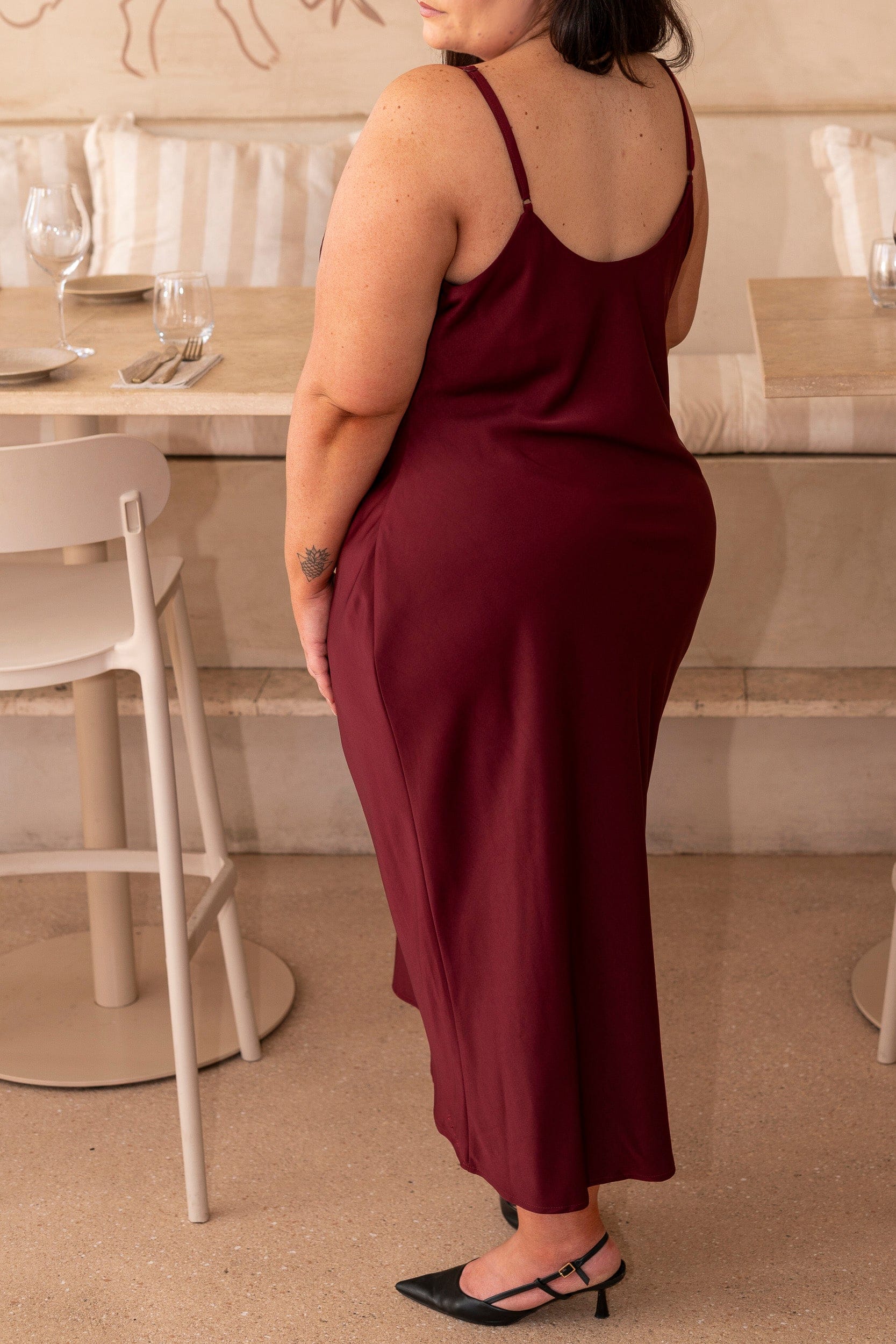 Merlo Cowl Neck Dress - Image 5