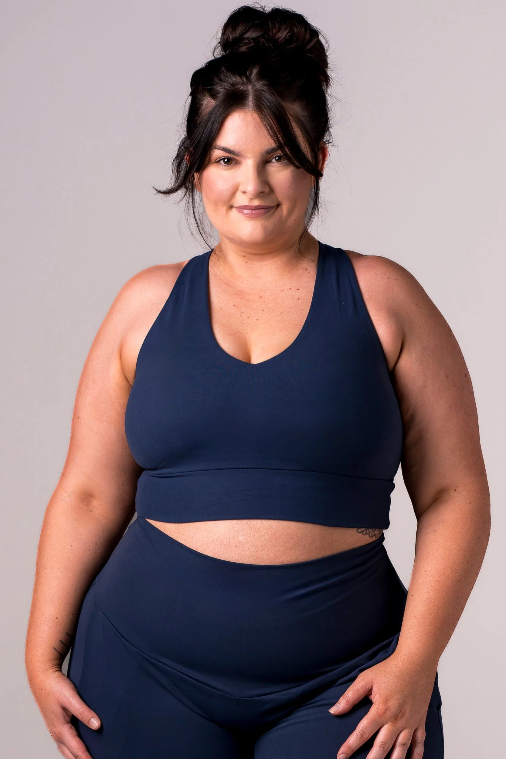 Midnight Dynamic Sports Crop - Image 3