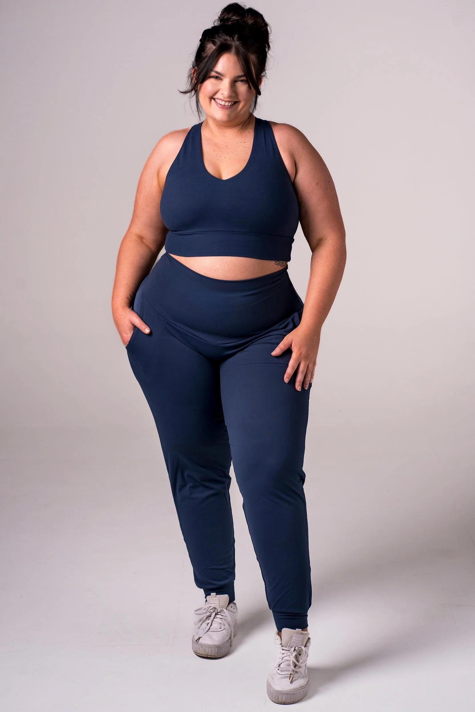 Midnight Luxe Long Jogger - Image 3
