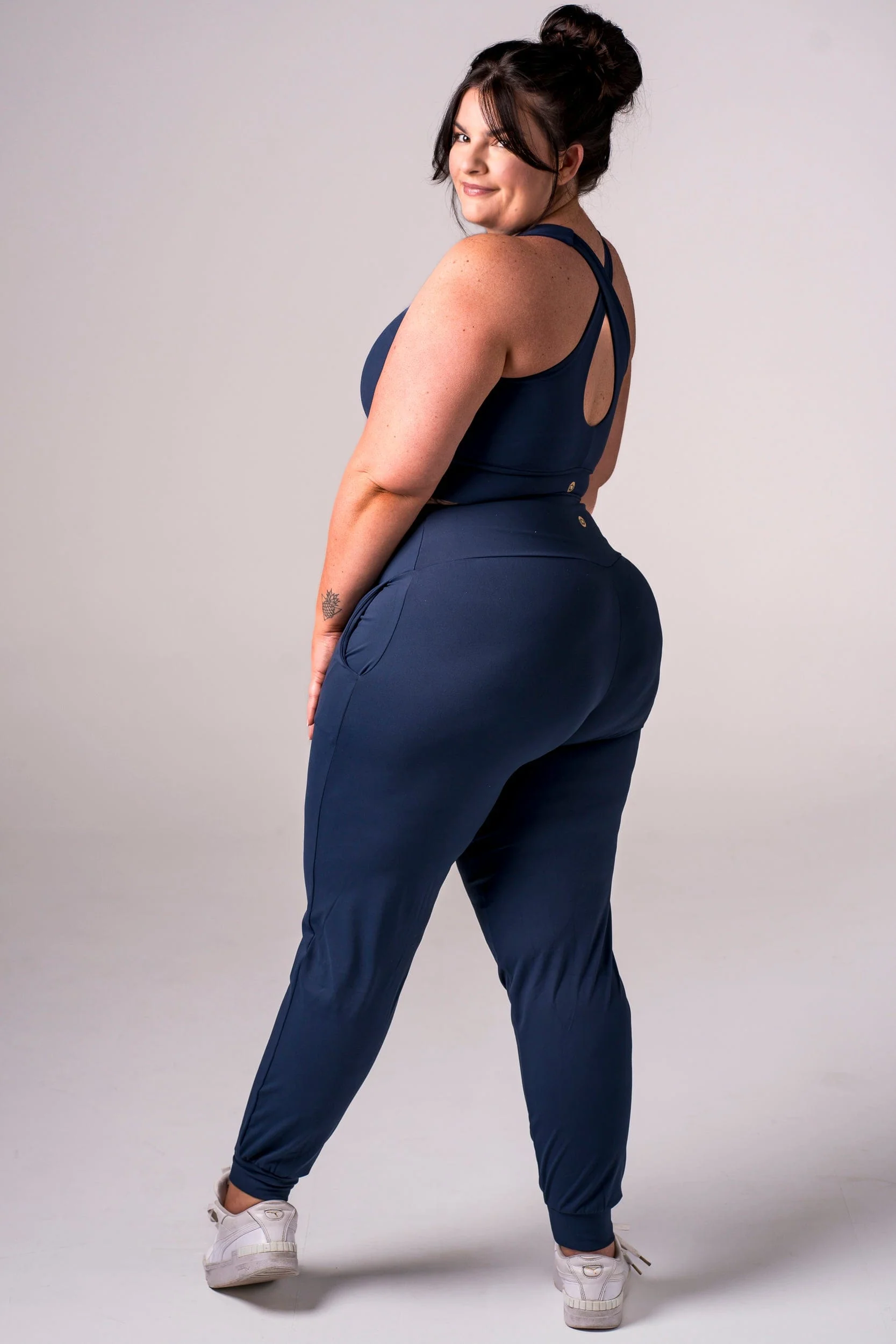 Midnight Luxe Long Jogger - Image 5