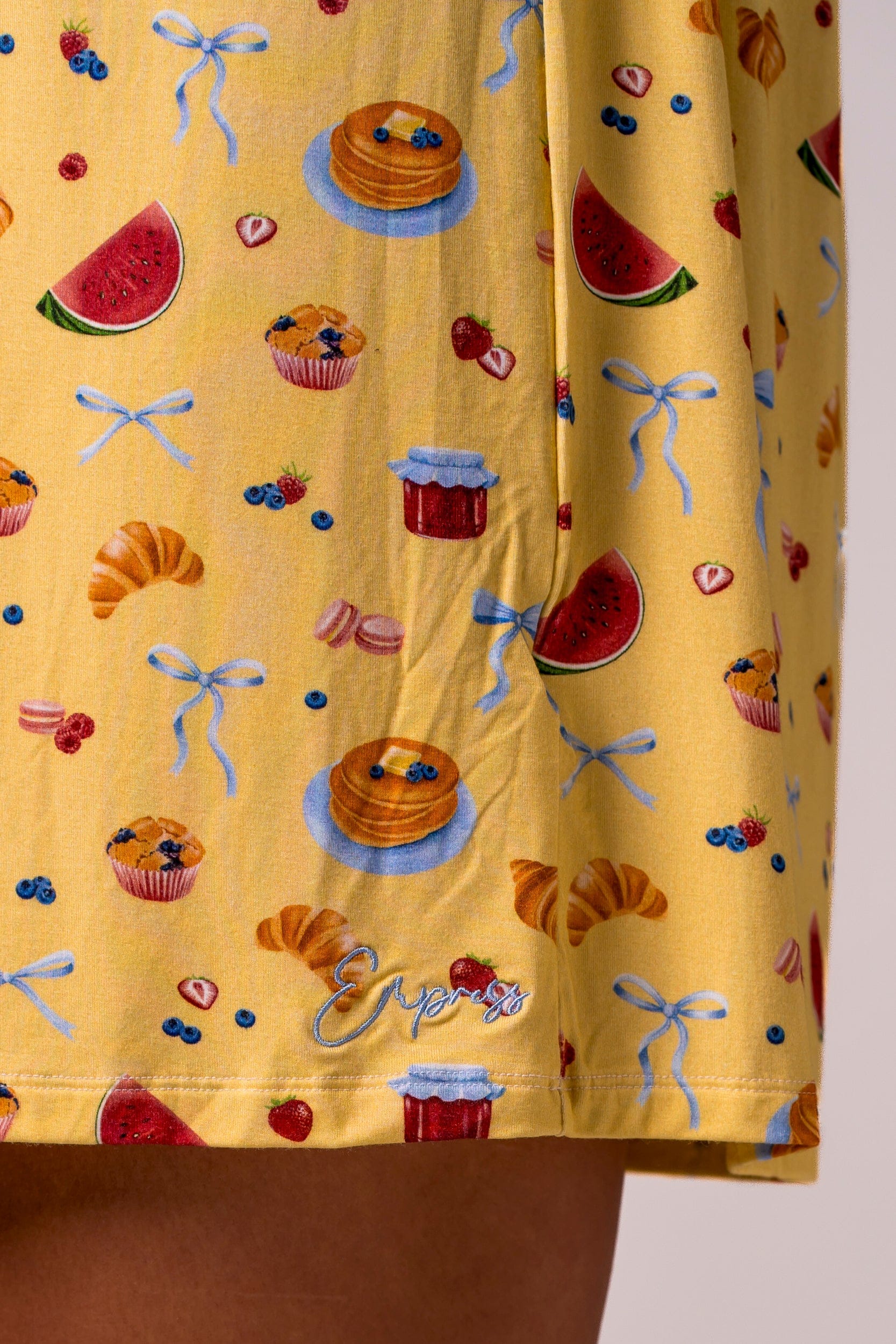Morning Sunshine Bamboo Pyjama Dress - Image 3