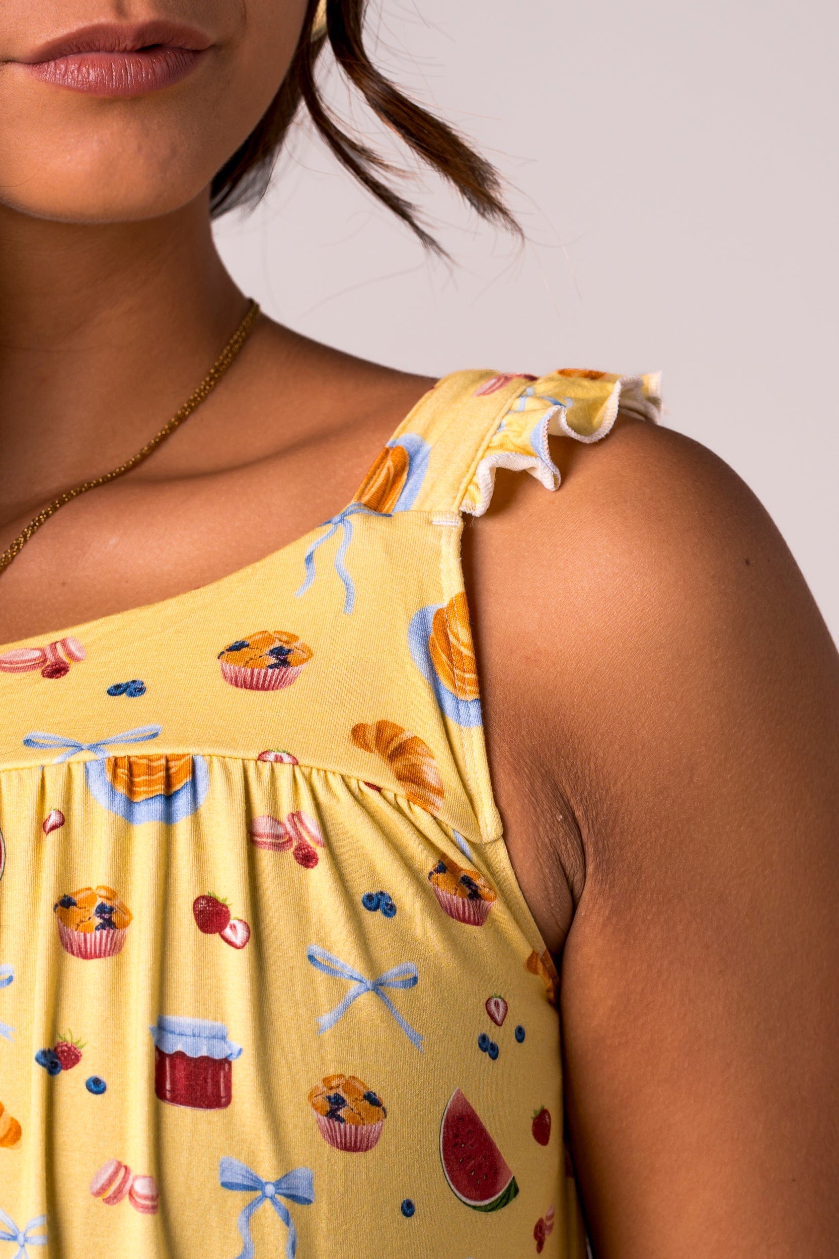 Morning Sunshine Bamboo Pyjama Dress - Image 4