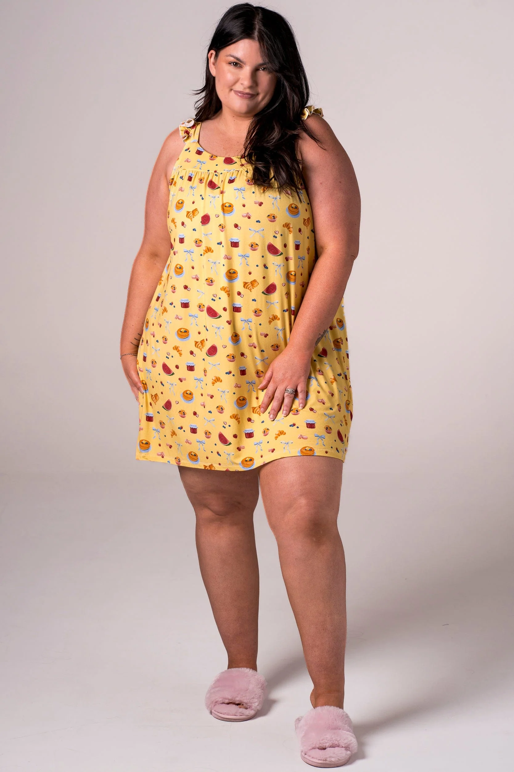 Morning Sunshine Bamboo Pyjama Dress - Image 7