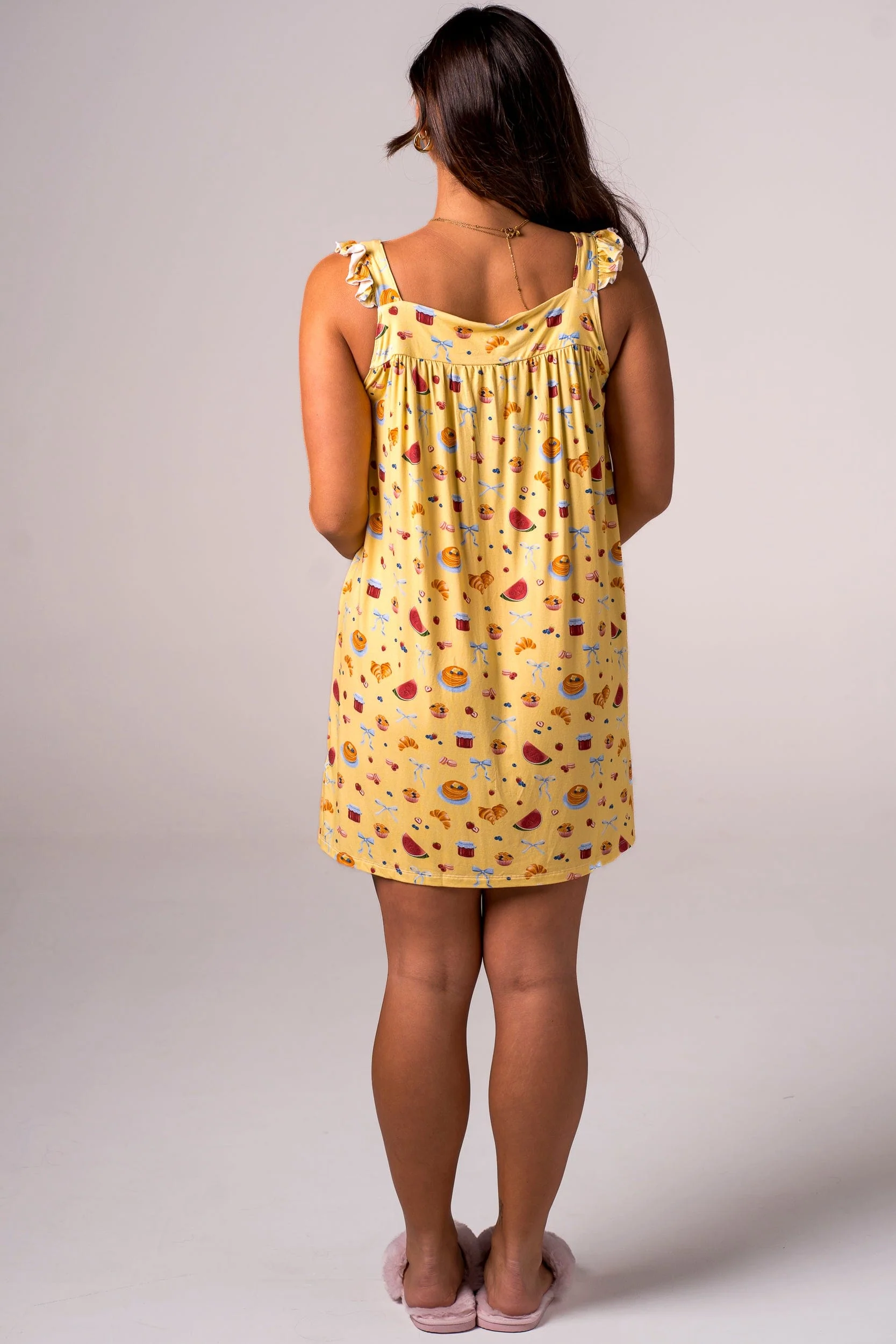 Morning Sunshine Bamboo Pyjama Dress - Image 8