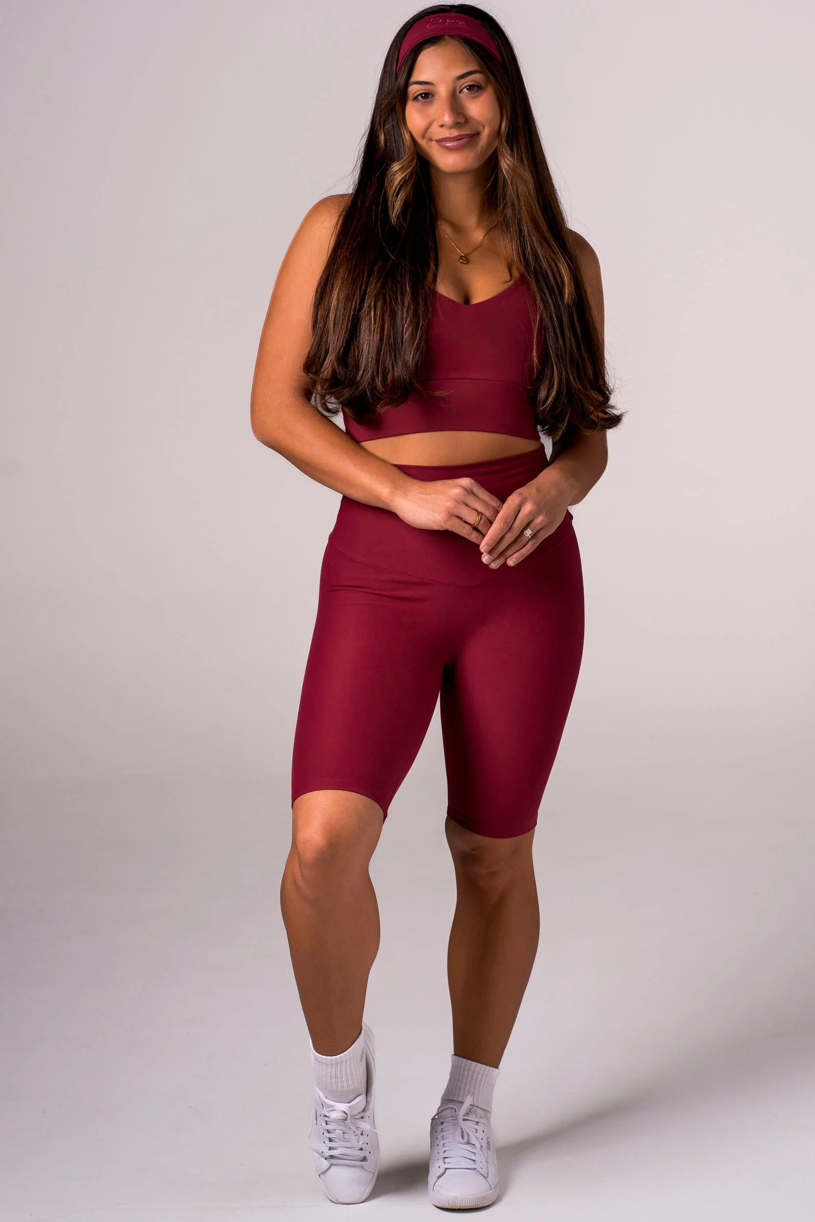 Scarlet Dynamic High Waisted Bike Shorts - Image 4