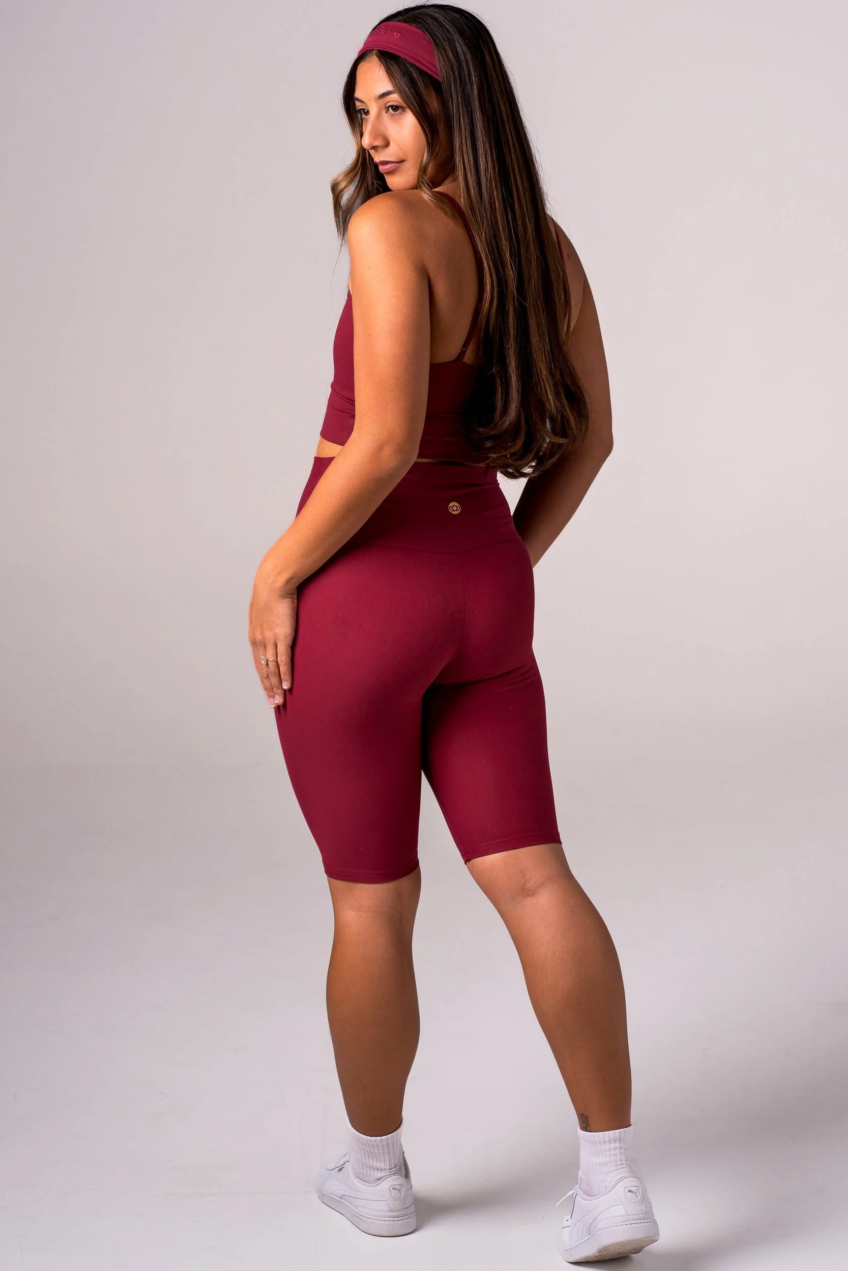 Scarlet Dynamic High Waisted Bike Shorts - Image 5