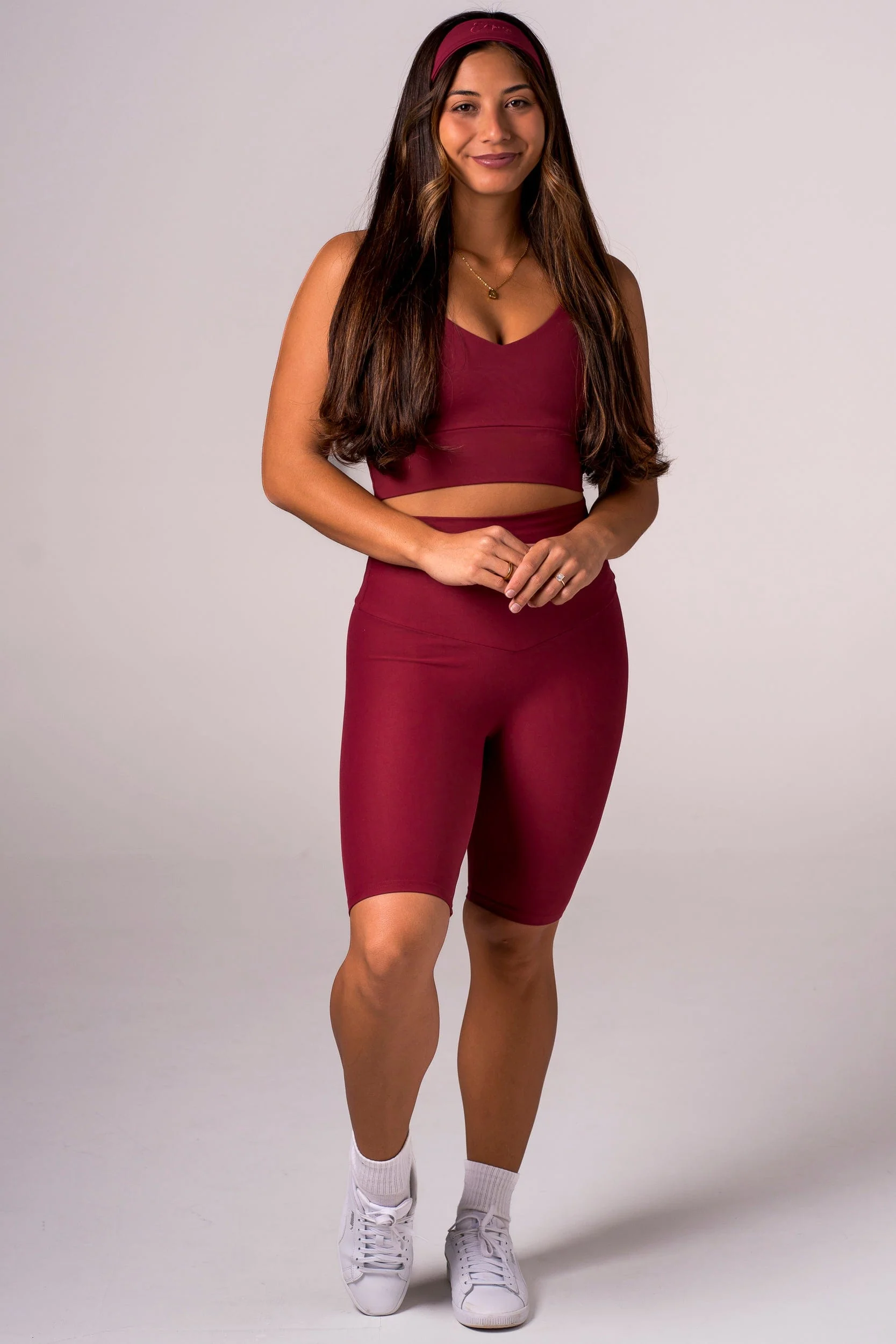 Scarlet Dynamic High Waisted Bike Shorts - Image 6