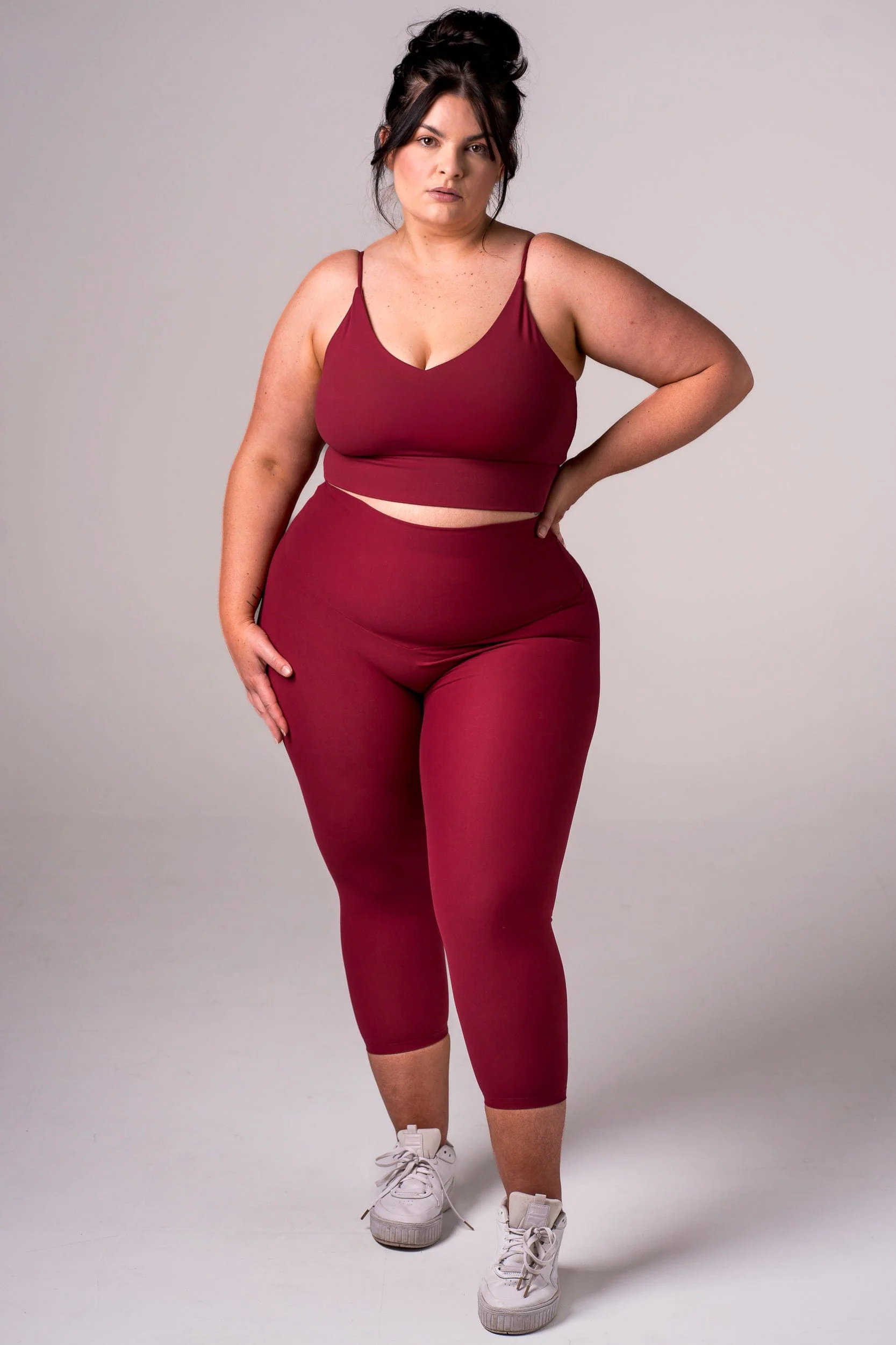 Scarlet Dynamic High Waisted Capri Leggings - Image 6