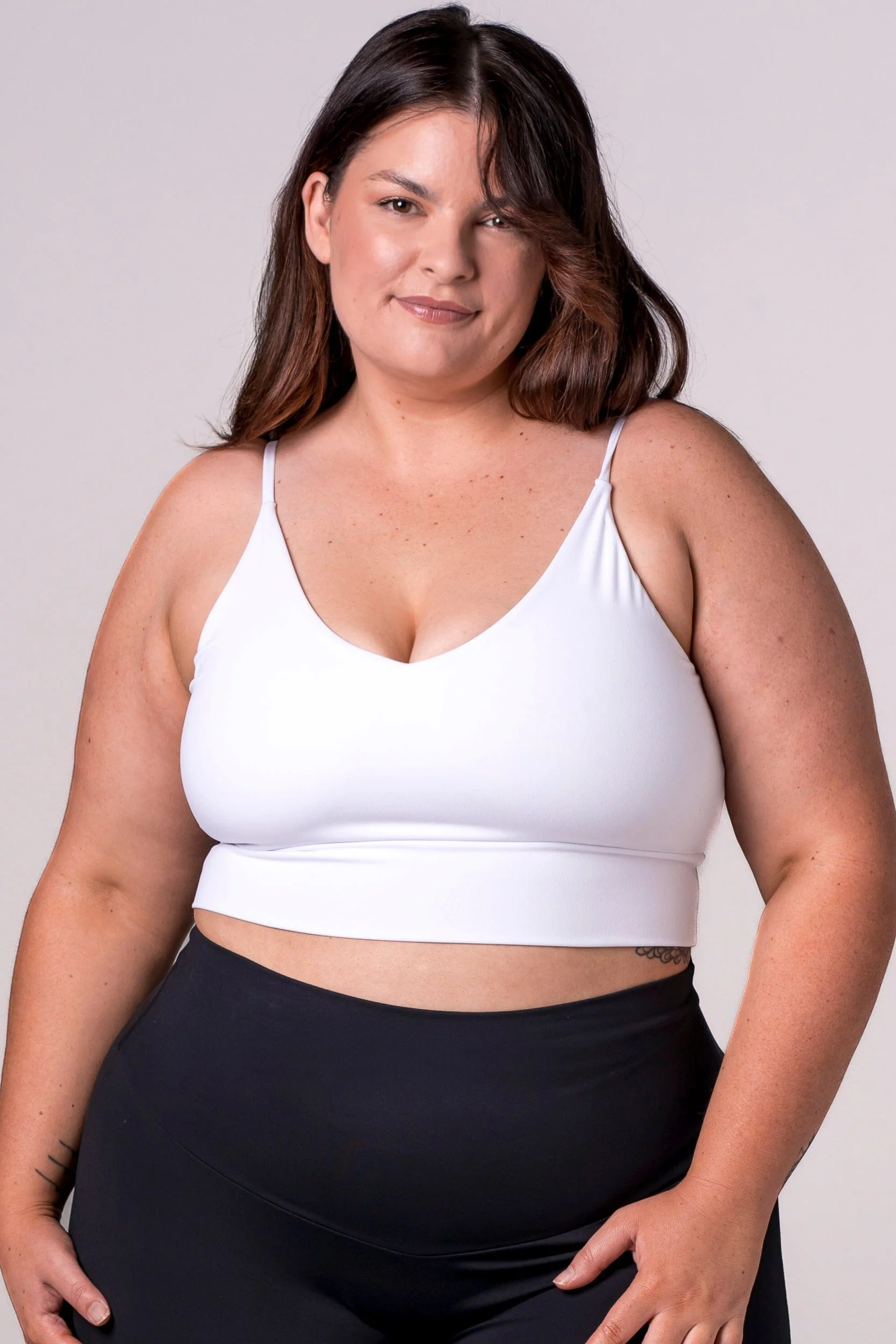 White Luxe Bralette - Image 3