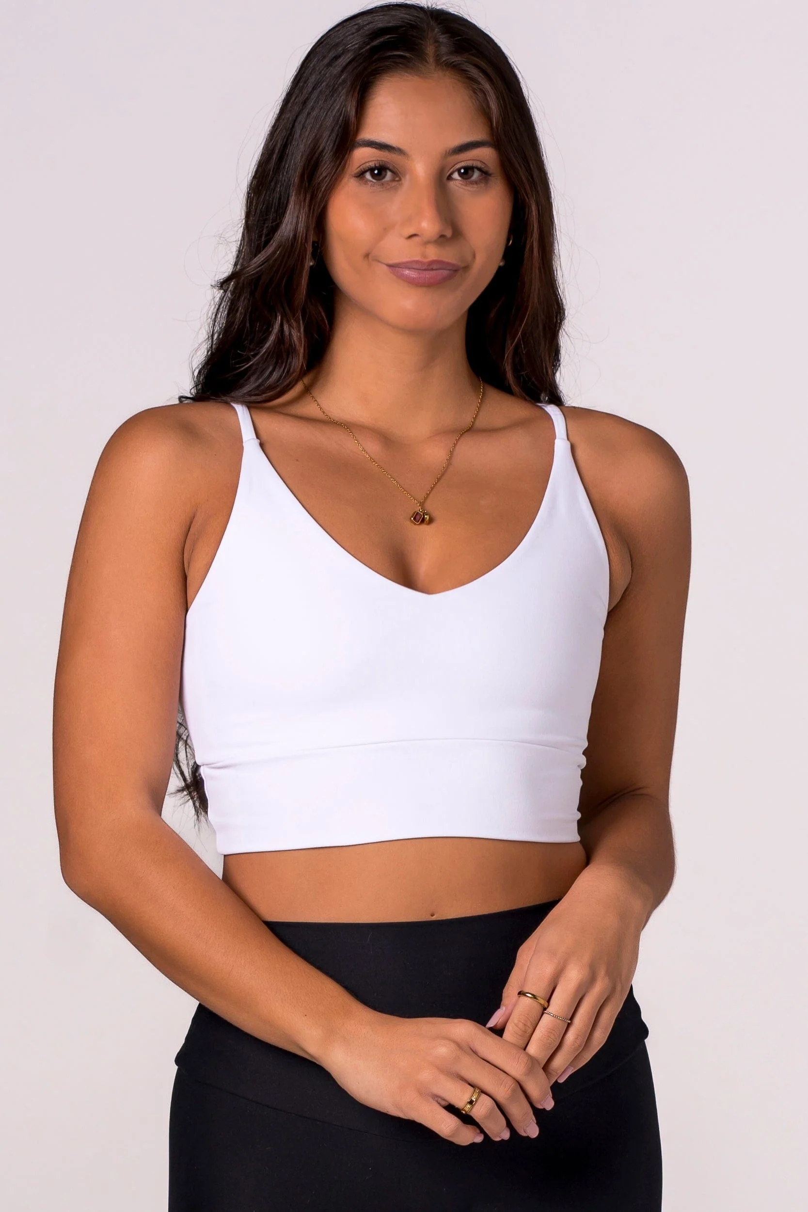 White Luxe Bralette - Image 4