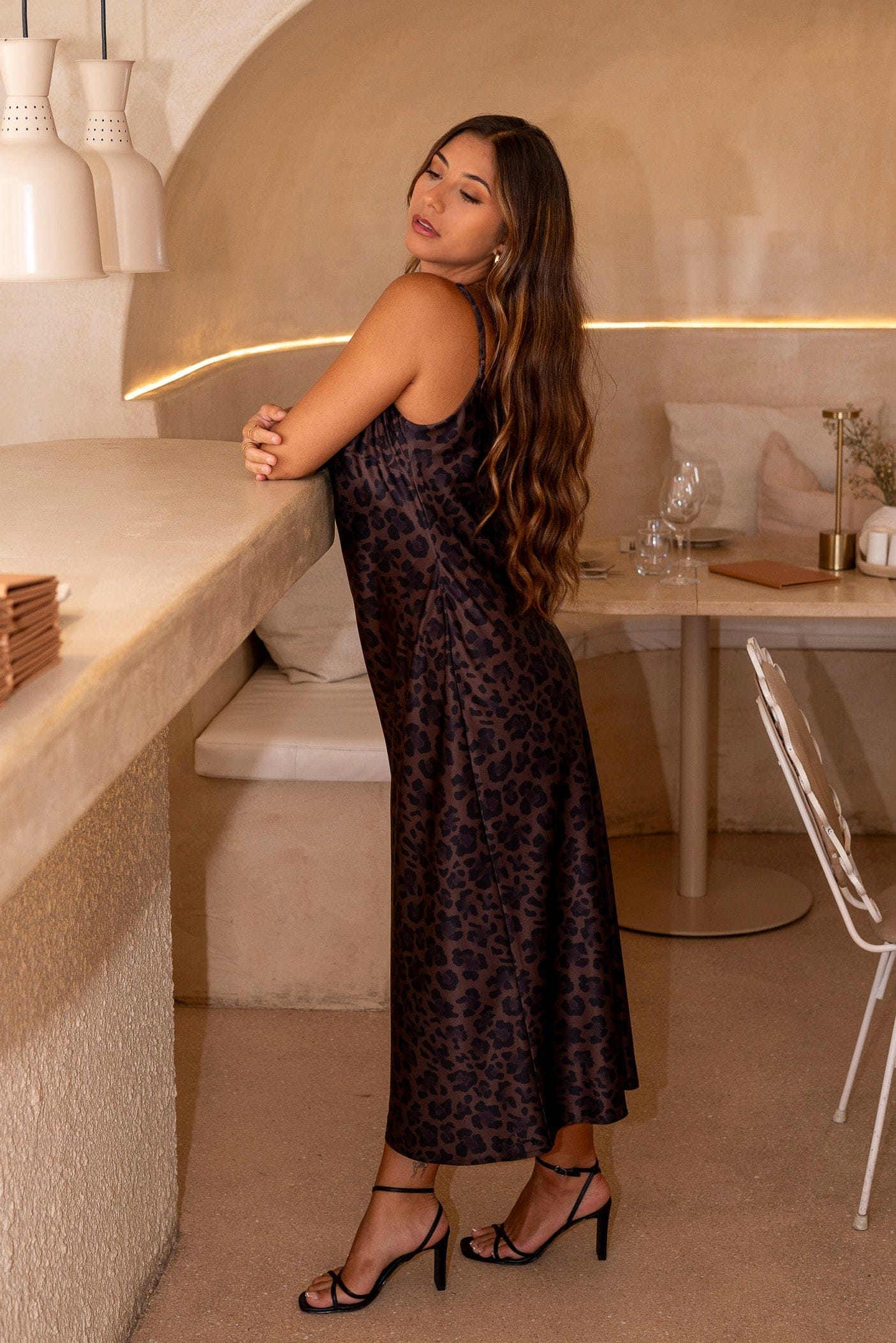 Zahara Cowl Neck Dress - Image 7