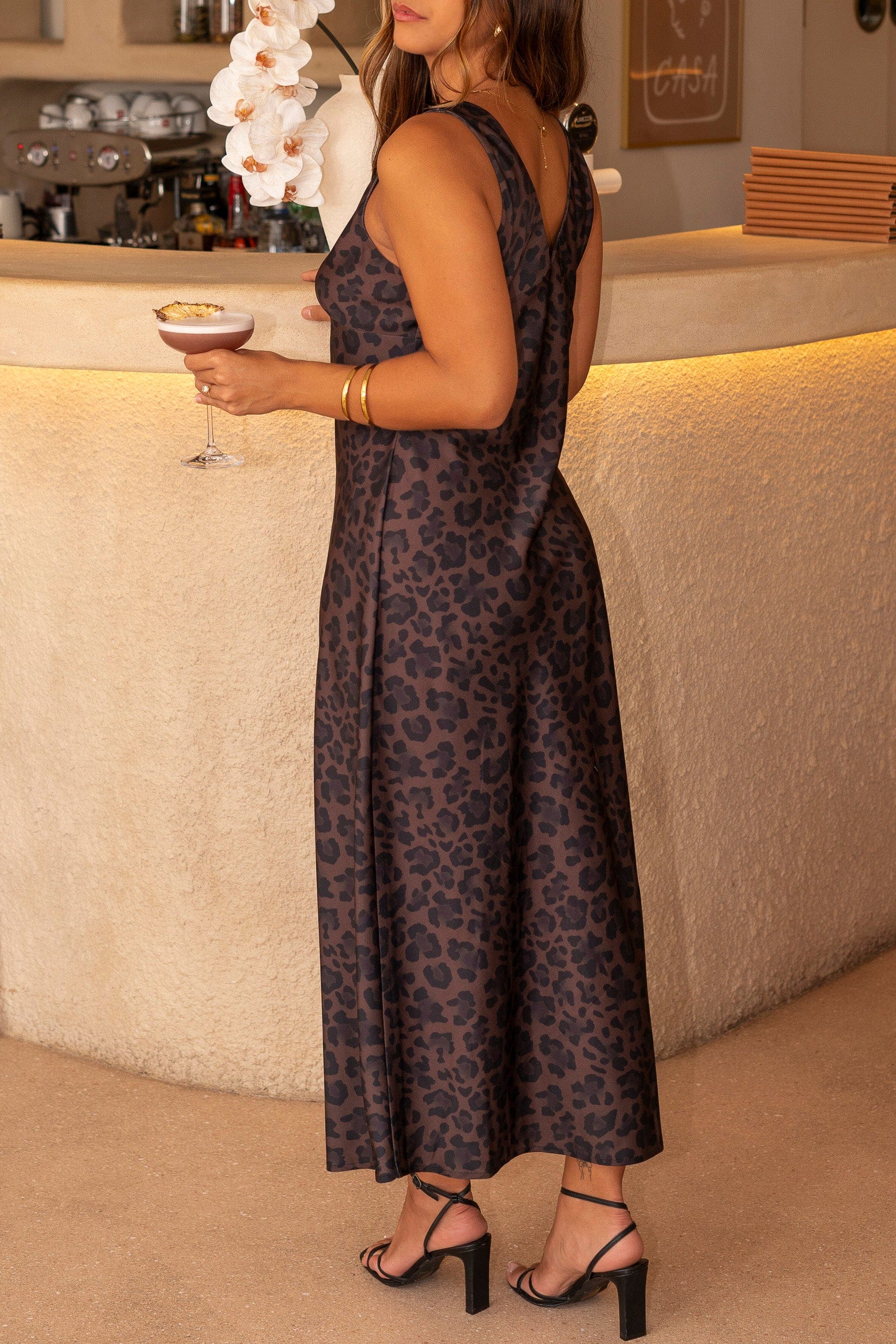 Zahara V Neck Dress - Image 5